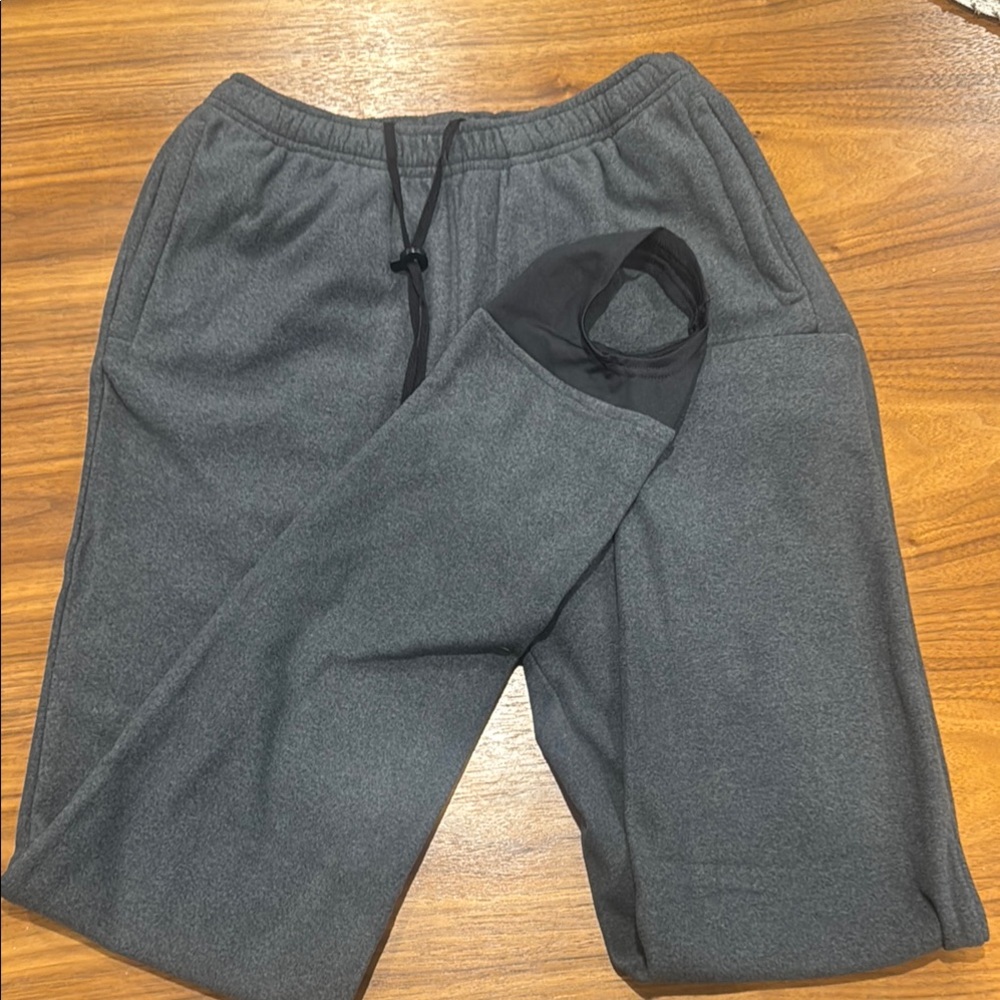 L.L. Bean Gray Sweatpants with Elastic Waistband